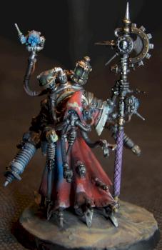 Adeptus Mechanicus Tech-Priest Dominus by bobflow