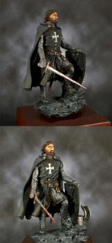 Knight Hospitaller 1250 A.D. 54mmm by tousgeo