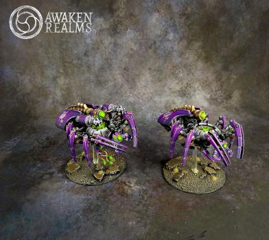 Necron Canoptec Spyders by Awaken Realms