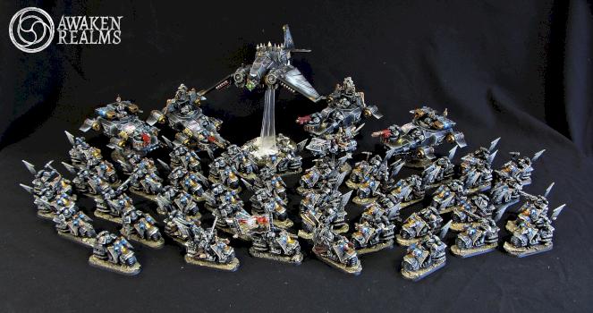 Dark Angels Ravenving army by Awaken Realms