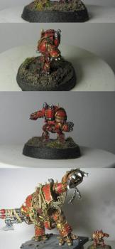 Epic Scale Helbrute Painted by Rerclusiarch