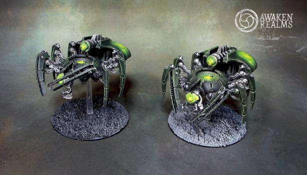 Necron Tomb Spyders by Awaken Realms
