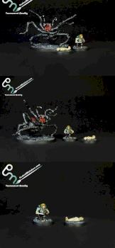 In the Clutches of Shelob by perfectminiaturecom