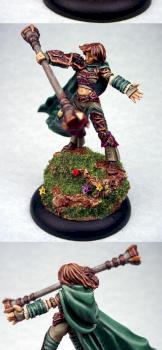 HORDES Circle of Orboros Warlock Kaya Wildborne by Jubilee
