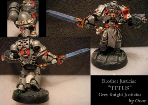 Brother Justiciar Titus by Ovar