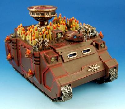 Defiled Host Chaos Space Marines Rhino by Sirath