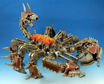 Defiled Host Chaos Space Marine Defiler by Sirath
