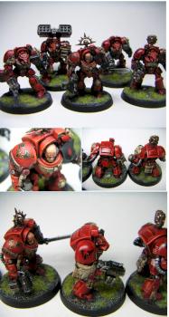 blood angel squad by demonherald
