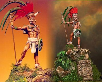 Maya Warrior by alex lopez