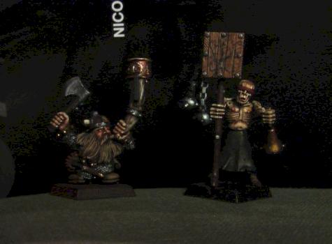 dwarf musician and mordheim by sillywopper