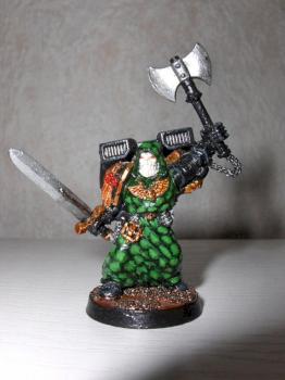 Salamander Chaplain with jumpback by Greylin666