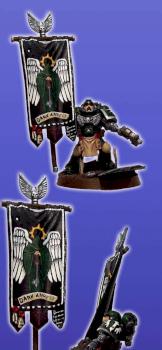 Dark Angels Standard Bearer by 40kdarkangels