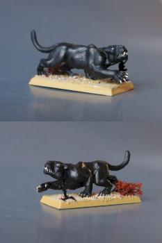 Vampire Lahmian Dire Wolf by Kharnon