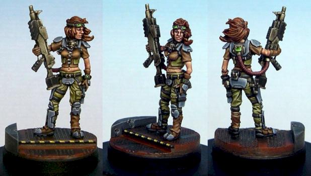 Female Conscript Terrorist by Boothdom