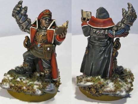Imperial Guard Commissar by Lentiai
