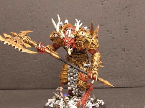 World Eaters Demon Prince or Blood Thirster of Khorne by GreatGunz