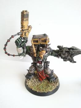 Mad Smegmek : AOBR Warboss by halosghost