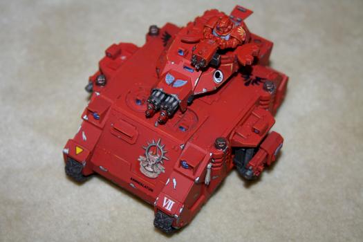 Blood Angel Baal Predator by Demarkus