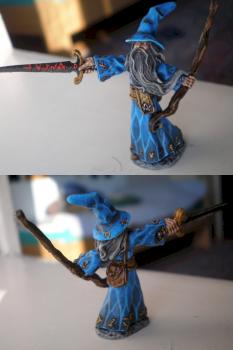 Blue Wizard by Marko