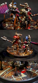 Dark Eldar Gladiator Diorama by LuckyNo.5