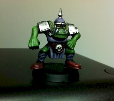 blood bowl - orc lineman by brigada75