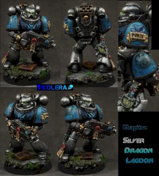 space marine chapt "Silver Dragon Lagoon" by kolera