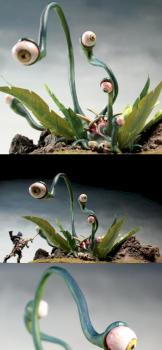 Eyeball Plant Monster by Terraformer