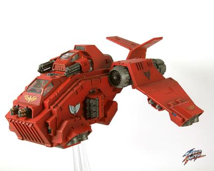 Blood Angel Stormraven by Dk suwit