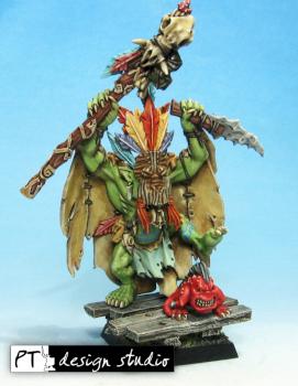 Wurrzag Savage Orc Shaman by ptdesignstudio