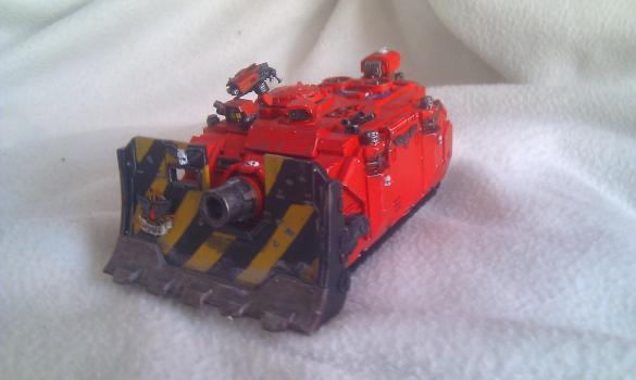 Blood Angels Vindicator by tha_ozzar