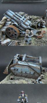 Quad Launcher Team, 143rd Death Korps - Bronze French GD 2010 by HellDuck