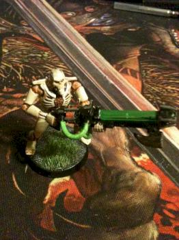 Necron warrior by purge08