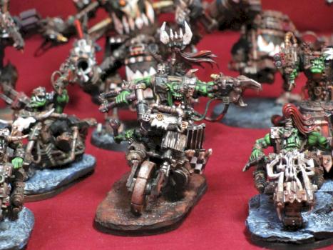 Warboss on Bike by Coffeemug