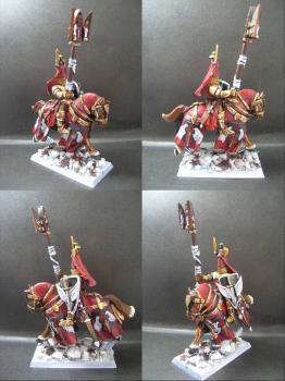 Warhammer Bretonnian Knight of War Angel by tinman755