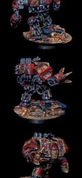 Blood Angels Dreadnought by IRKUCK