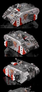 Grey Knights Land Raider Crusader by www.buypainted.com
