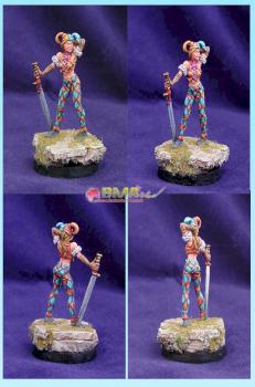 Female Harlequin by belminiart