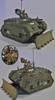 Imperial Guard Chimera by Lentiai