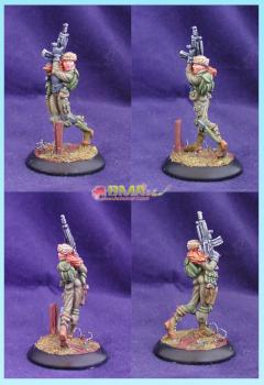 Infinity Female Mercenarie by belminiart