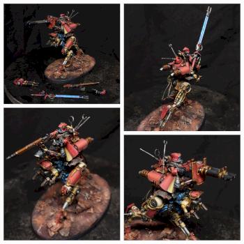 Adeptus Mechanicus Ironstrider Ballistarii/ Sydonian Dragoon by Noxred