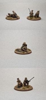 British Eighth Army Platoon Command Weapons Teams by gowestover