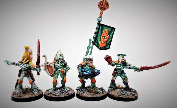 Rogue Trader Eldar 40k by painterboyroy