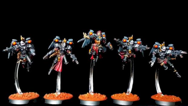Adepta Sororitas Seraphim Squad by vermin`