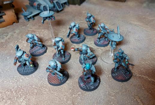 Fire Warriors Sa'cea by Szerk