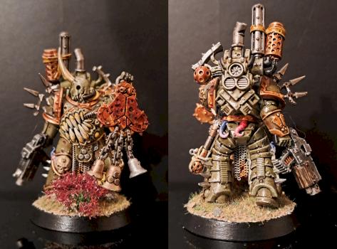 Plague marine by The Plagued Ones