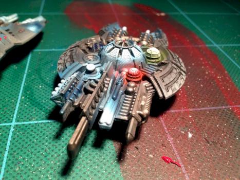 Firestorm Armada Directorate Tormentor R&D cruiser by Athlaos