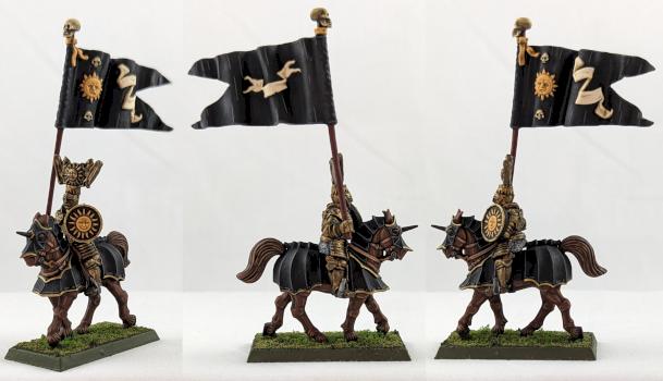 Warhammer The Empire Knights of the Blazing Sun standard bearer by the Goat