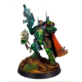 Phobos armor Captain Space Marine by Pogo Miniatures