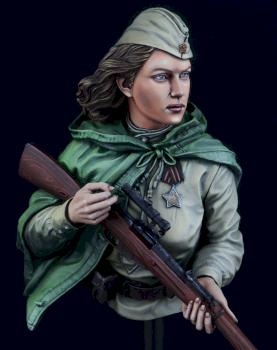 WW2 Red Army Female Sniper by Red Crane Miniatures