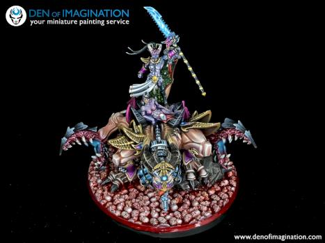 A model entirely crafted, printed, and painted by us! Presenting the Lord of Pleasure! by DEN of IMAGINATION